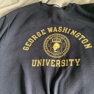 Champion George Washington University crewneck